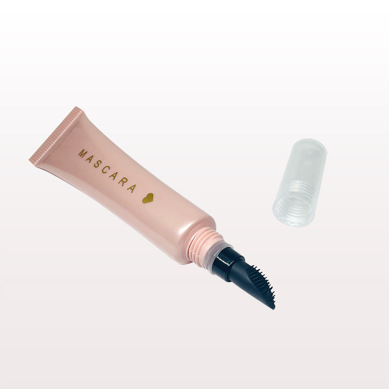 أنبوب ماسكارا بلاستيكي مستدير بلاستيكي لتغليف مستحضرات التجميل 10 مللي 15 مللي 20 مللي أنبوب دائري صغير أنبوب بلاستيكي فارغ للمكياج