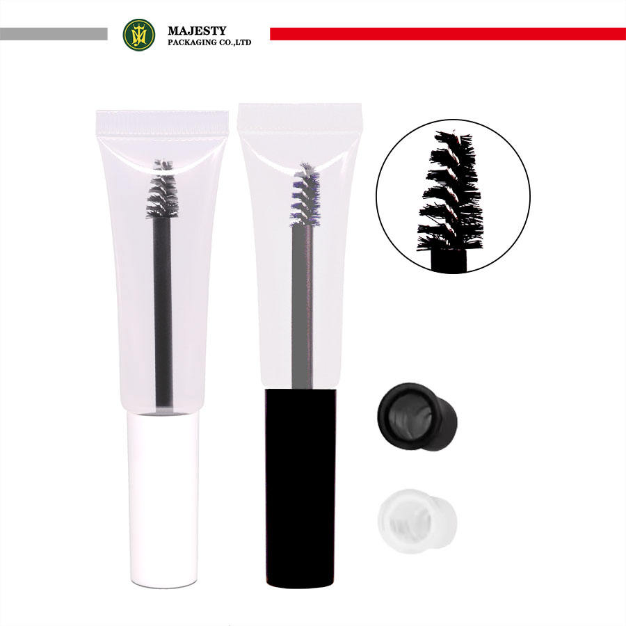 تخصيص 16 مللي متر 19 مللي متر قطر مادة البولي ايثيلين فرشاة ماسكارا العين أنبوب 10-20 مللي قدرة لمستحضرات التجميل مثل أحمر الشفاه والكريم