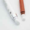تخصيص 19 ملم ضياء. أنبوب كريم عين فارغ 10 مل 15 مل 20 مل عبوة علوية من السيراميك للتدليك البلاستيكي مع قضيب لوحة سيراميك