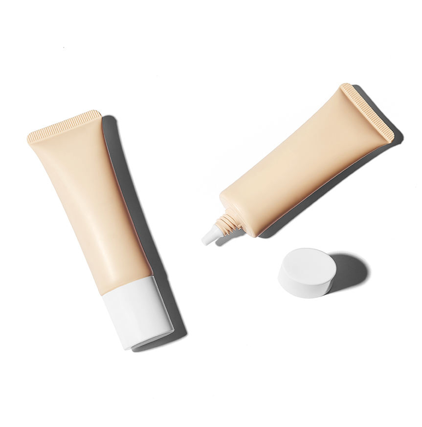 OEM 30 مللي 40 مللي 50 مللي أنابيب بلاستيكية ناعمة فارغة لمستحضرات التجميل لكريم الأساس الواقي من الشمس كريم الوجه التعبئة والتغليف فوهة طويلة