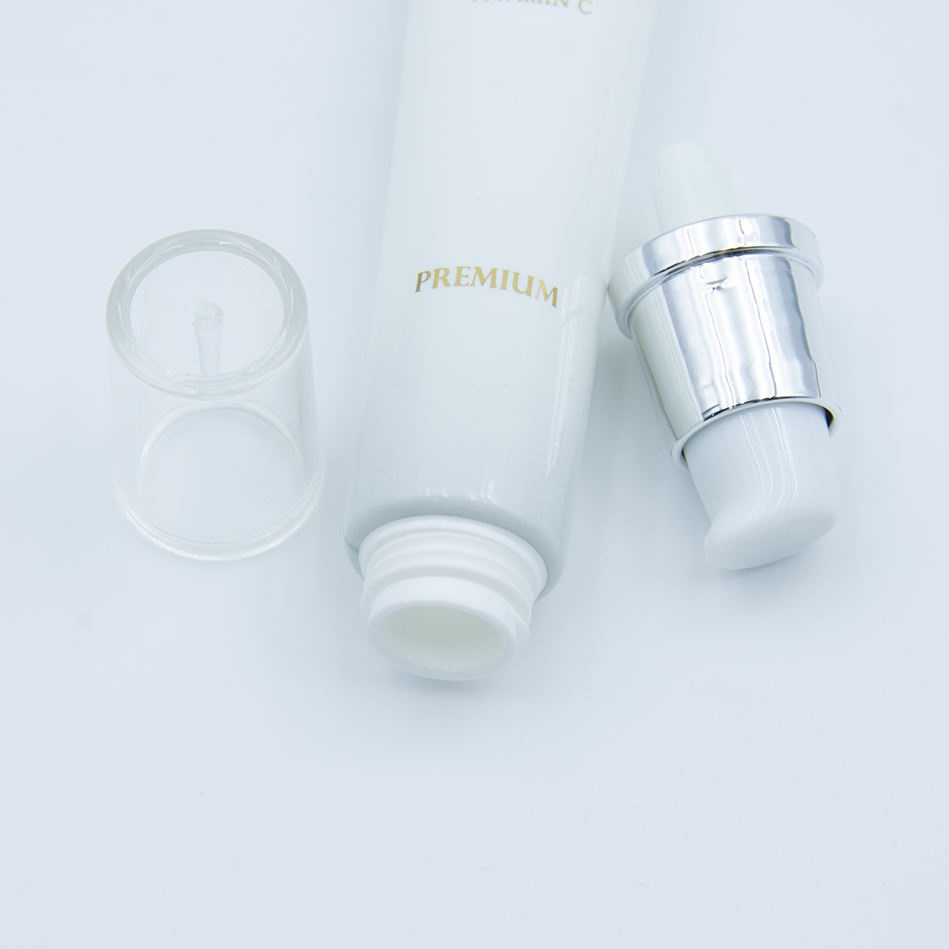 الجملة مخصص مضخة محلول الرش أنابيب لينة مفتوحة العضوية BB كريم العين هلام مع مستحضرات التجميل اللون واقية من الشمس مستحضرات التجميل