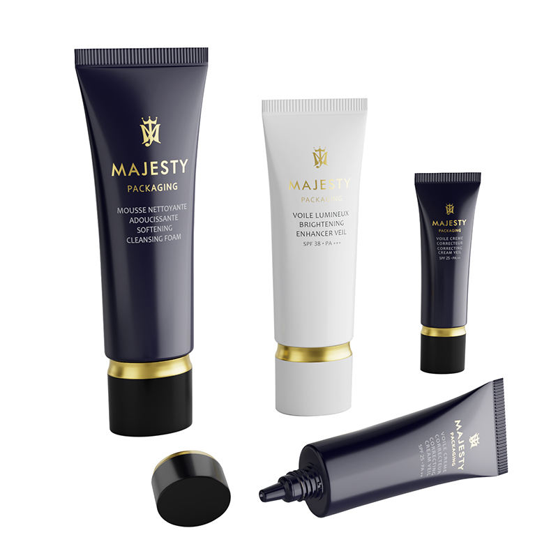 OEM 30ml-60ml فاخر من البلاستيك الناعم الفارغ كريم العين أنبوب الأساس السائل والتعبئة والتغليف واقية من الشمس أنبوب مستحضرات التجميل