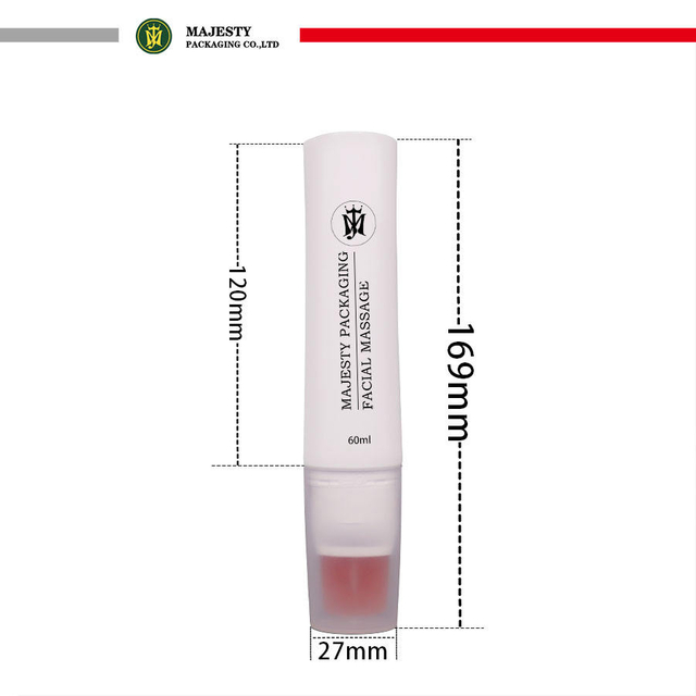 تغليف الأنبوب البلاستيكي تغليف مستحضرات التجميل للعناية بالبشرة منظف الوجه قناع الوجه قضيب مسطح من السيليكون تغليف أنبوب العناية بالبشرة
