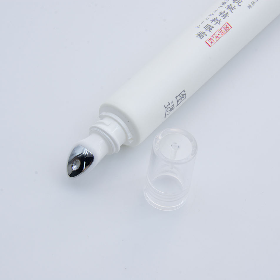 أنبوب PBL فارغ للعناية بالعين مخصص مع أداة تدليك هلامية كريمية وأحمر الشفاه ومستحضرات التجميل من نوع المواد التي يتم وضع العلامات عليها والتعامل مع السطح
