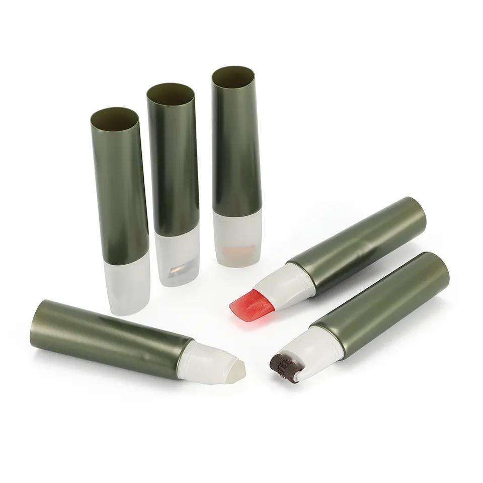 أنابيب كريم التجميل ذات الوظيفة الخاصة مع فرشاة تدليك جل السيليكون لتغليف قناع الوجه لكريم العين