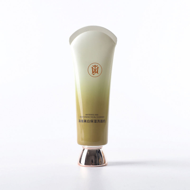 أنبوب بلاستيكي ذو ضغط ناعم من OEM لمستحضرات التجميل الواقية من الشمس وكريم الجسم وغسول الوجه ومنظف جل التغليف مع غطاء لولبي