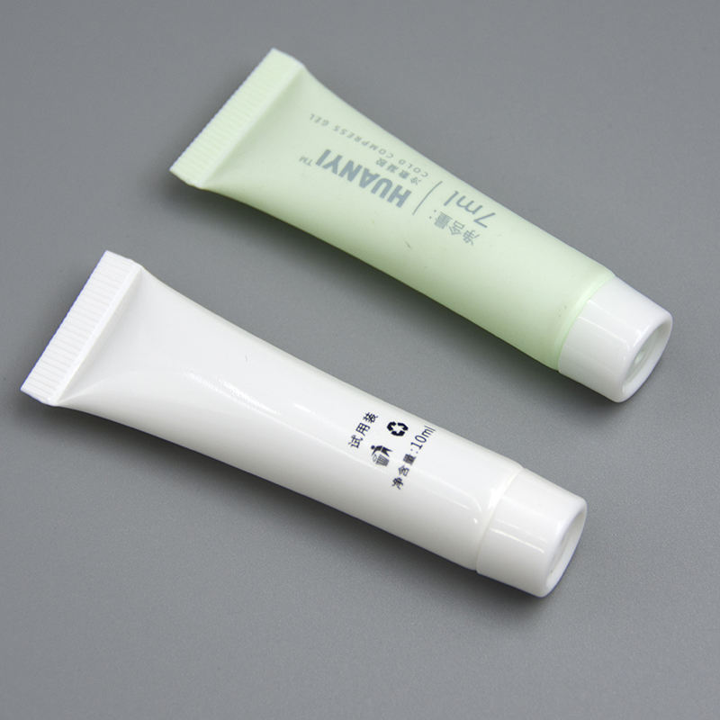 شعار مخصص ضغط أنبوب البلاستيك مستحضرات التجميل عينات فارغة لكريم الأساس الواقي من الشمس قناع جل منظف الوجه