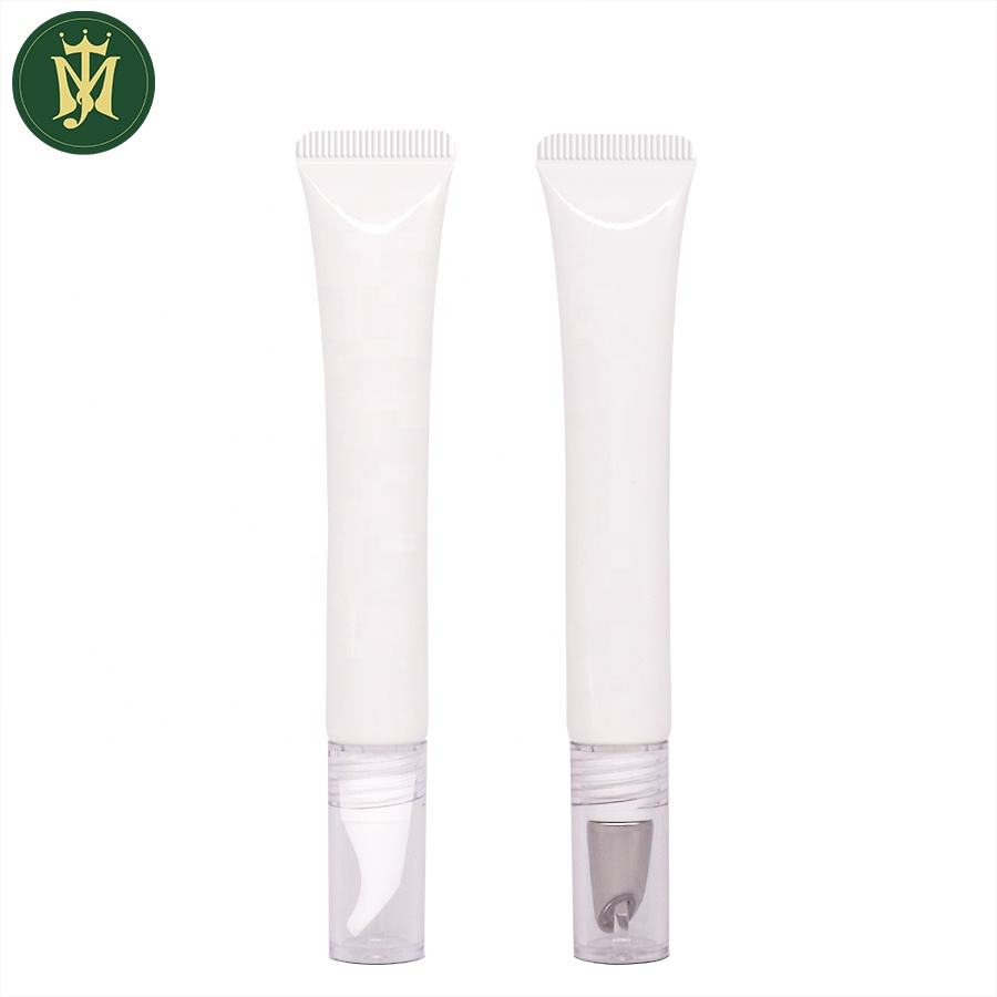 التعبئة والتغليف البلاستيكية أنبوب مستحضرات التجميل Eyecream Lipbalm أنبوب صغير الحجم مع سبائك الزنك أو التعبئة والتغليف أنبوب قضيب مائل السيراميك