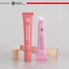 مخصص 10 مللي 15 مللي 20 مللي أنبوب بلاستيكي التعبئة والتغليف ضغط سيليكون ملمع الشفاه بلسم الشفاه كريم ناعم جل الشفاه فرك أنبوب