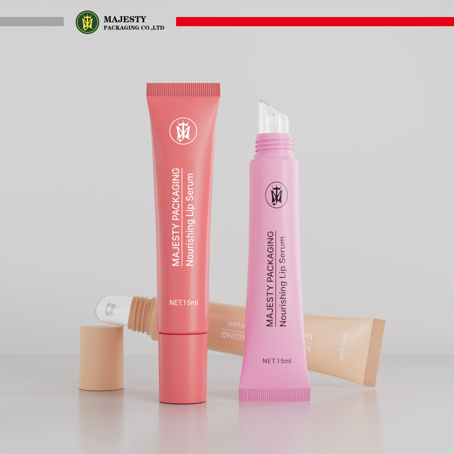 مخصص 10 مللي 15 مللي 20 مللي أنبوب بلاستيكي التعبئة والتغليف ضغط سيليكون ملمع الشفاه بلسم الشفاه كريم ناعم جل الشفاه فرك أنبوب