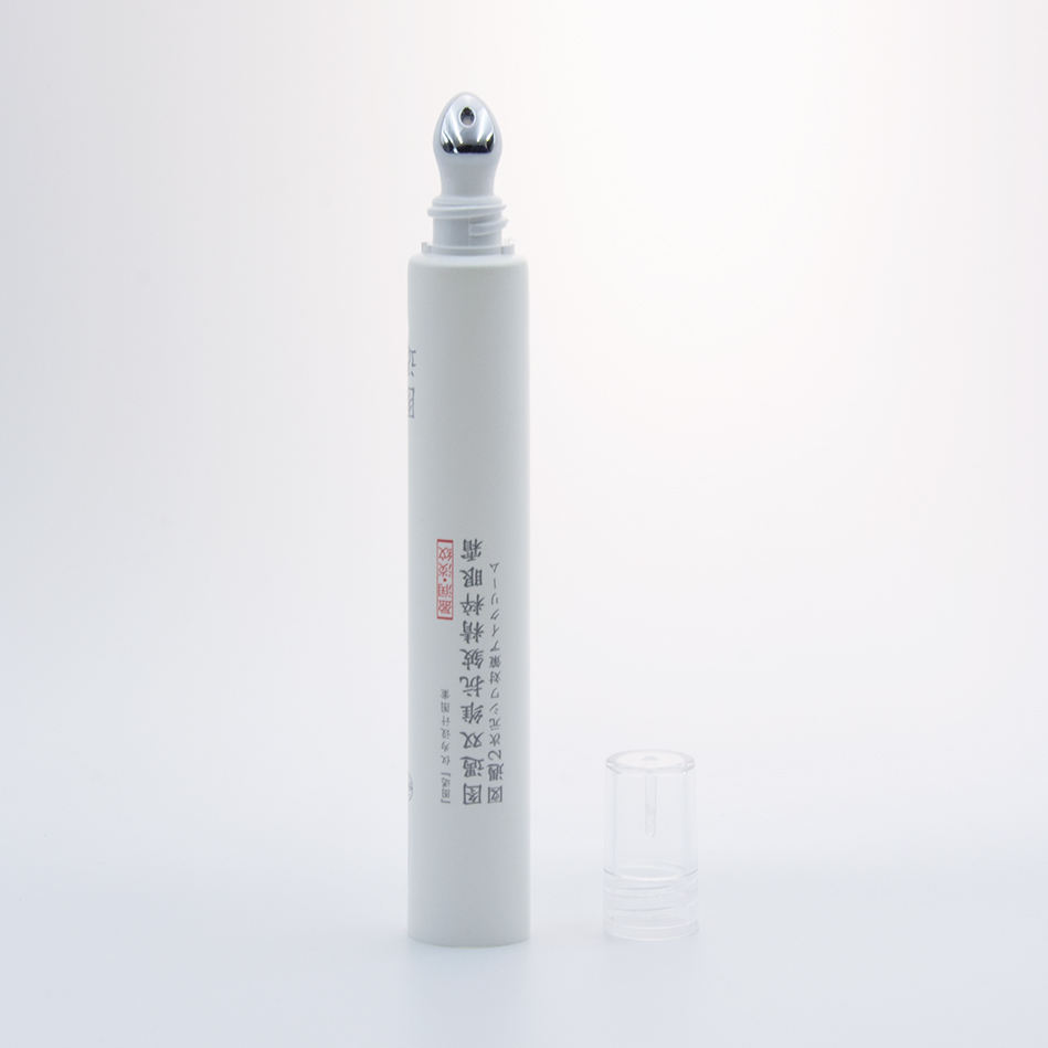 أنبوب PBL فارغ للعناية بالعين مخصص مع أداة تدليك هلامية كريمية وأحمر الشفاه ومستحضرات التجميل من نوع المواد التي يتم وضع العلامات عليها والتعامل مع السطح