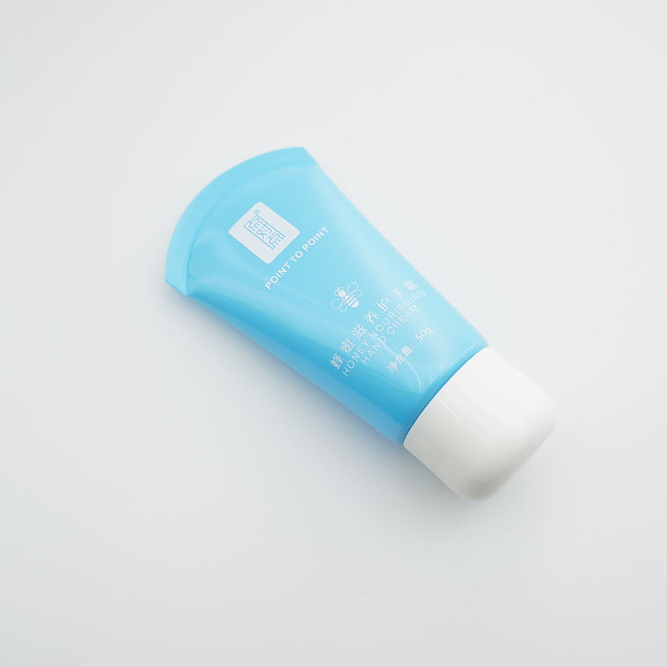 أنابيب مستحضرات التجميل البلاستيكية الفارغة 50 مل مخصصة مع أغطية كروية مستديرة لتغليف كريم اليد لمنتجات العناية بالبشرة وأقنعة الوجه ماسكارا