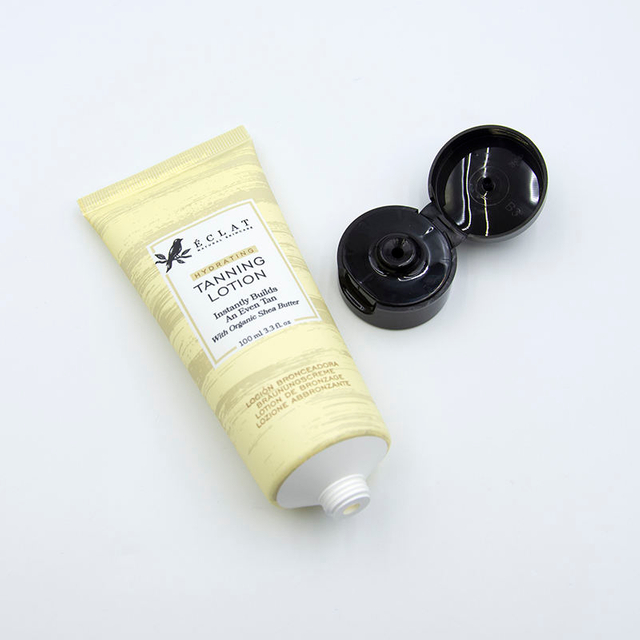 أنبوب غسيل الوجه لمستحضرات التجميل الناعمة OEM مع سطح الوجه العلوي لوسيون الجسم وأنبوب مستحضرات التجميل البلاستيكية وسطح ختم ساخن