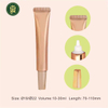 ABL Rose Gold Champaign Gold 15ml 20ml 30ml ضغط أنابيب بلاستيكية لمستحضرات التجميل التعبئة والتغليف للوقاية من الشمس وكريم العين