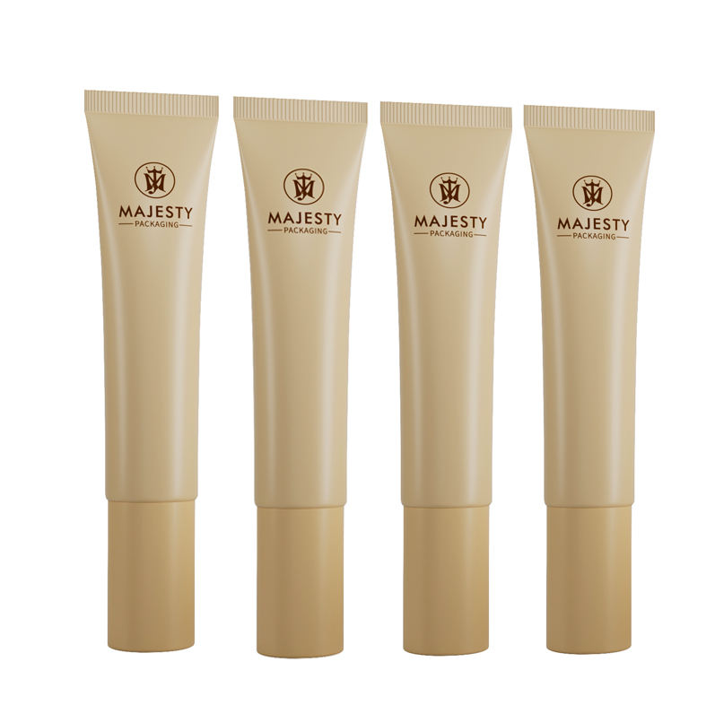 تغليف أنبوب كريم BB من البلاستيك الناعم 30 مل مخصص مع رأس مضخة بدون هواء لأنابيب مكياج مصل العين الواقية من الشمس