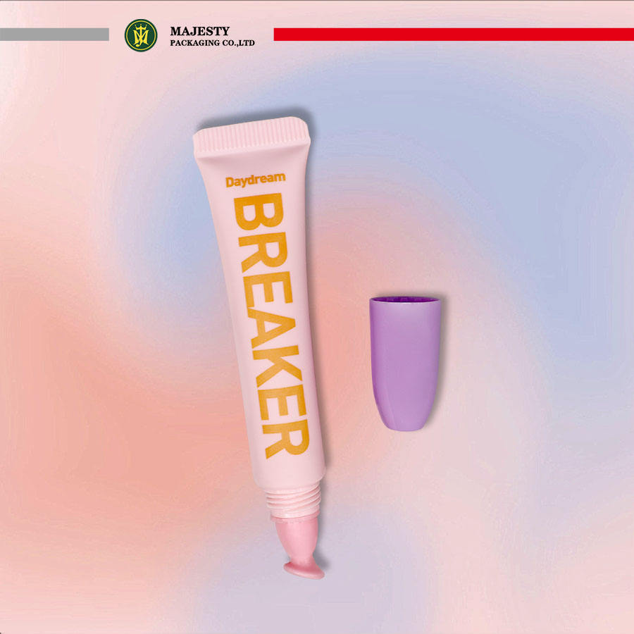 فارغة أحمر الشفاه بلسم الشفاه أنبوب الحاويات البلاستيكية مستحضرات التجميل ماكياج أنبوب التعبئة والتغليف شكل دائري 10 مللي 20 مللي 30 مللي أنبوب بلاستيكي مخصص