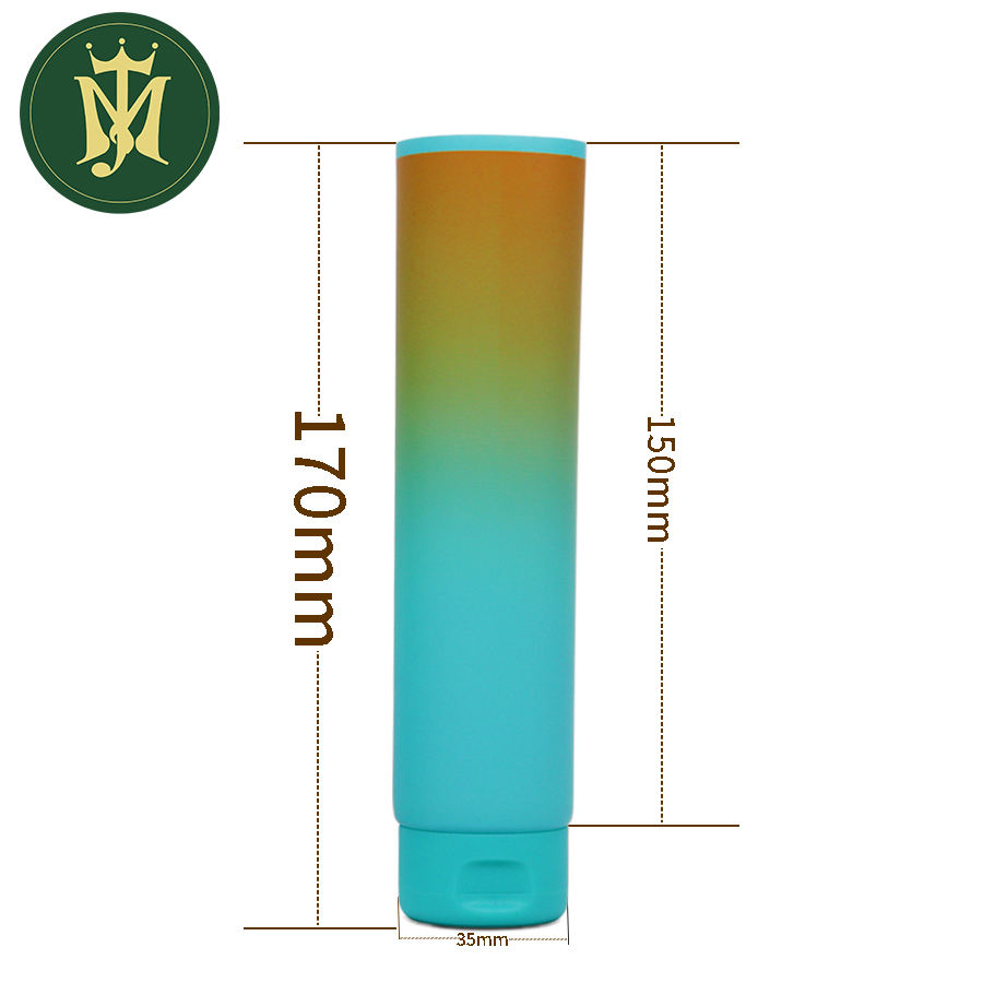 أنابيب بلاستيكية فارغة 80 مل - 120 مل مخصصة لكريم اليد التجميلي وتغليف تنظيف الوجه