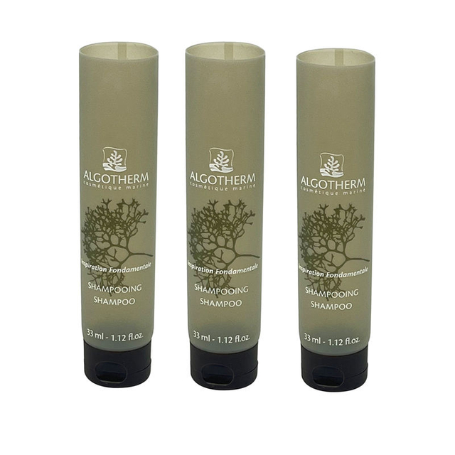 أنبوب ضغط PE فارغ من OEM لتغليف مستحضرات التجميل الواقية من الشمس والوجه مع لمسة نهائية غير لامعة مع غطاء علوي للشامبو والبلسم