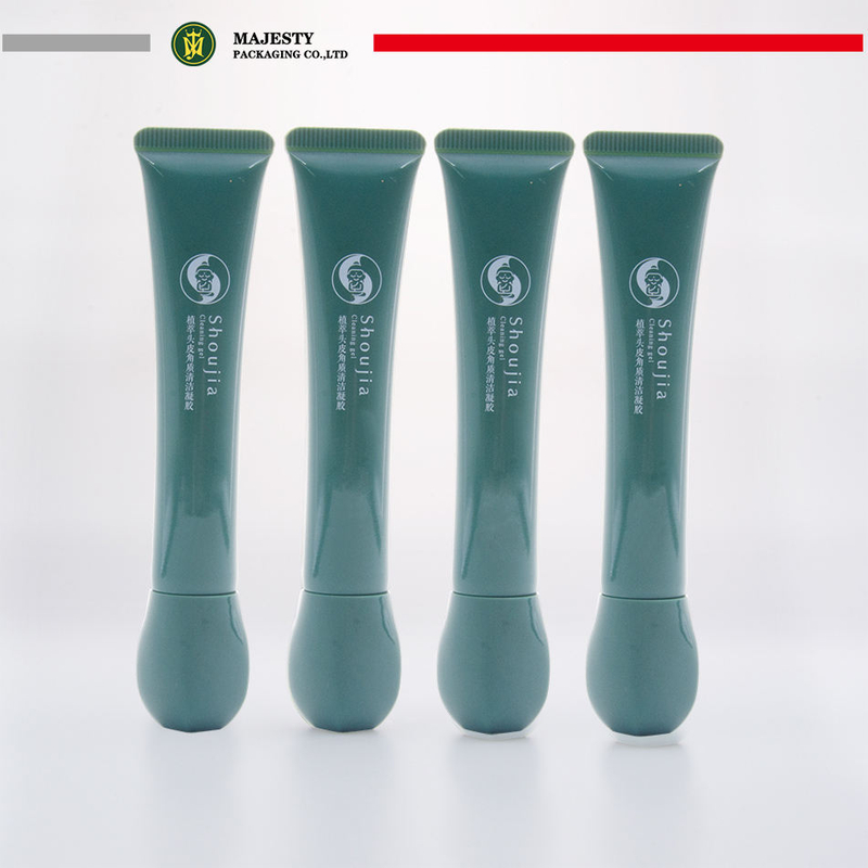 تخصيص 10 مل 15 مل 20 مل كريم العين الفارغة أنبوب ضغط غطاء برغي أعلى مستحضرات التجميل التعبئة والتغليف