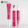 مخصصة 15 مل من أنبوب كريم العين الكهربائي الفارغ مع APPLITATOR PINK COSMETIC TUBER