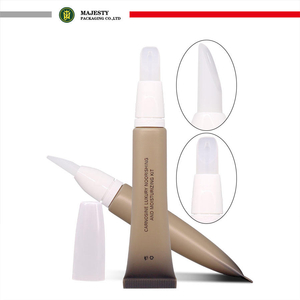 شعار مخصص ملمع الشفاه وحاوية تغليف كريم العناية بالعين ملمع الشفاه المرطب مع المواد البلاستيكية لمستحضرات التجميل