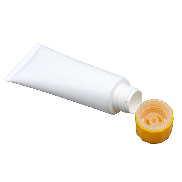 تخصيص 100 مللي 50 مللي 80 مللي 120 مللي تويست قفل تلسكوبي فارغة التجميل ضغط أنبوب بلاستيكي واقية من الشمس كريم اليد الوجه العناية بالبشرة