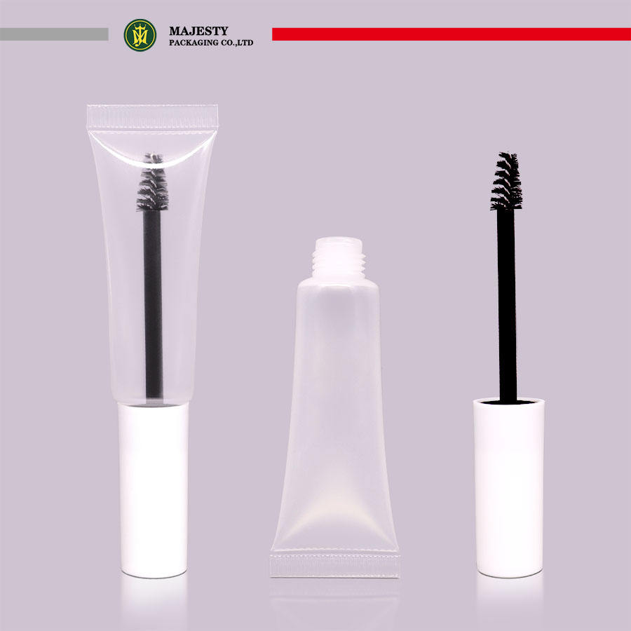 أنبوب بلاستيكي لتغليف مستحضرات التجميل أنبوب الماسكارا تصميم قابل للتخصيص بالكامل وشعار تغليف بلاستيكي صغير الحجم 10-30 مل