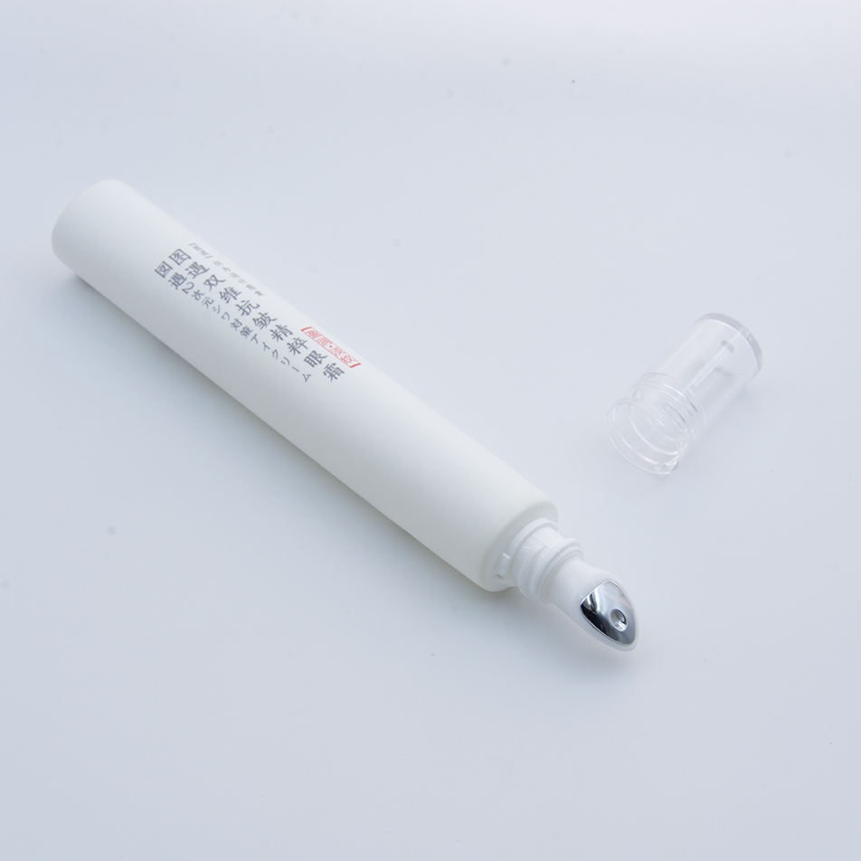 أنبوب PBL فارغ للعناية بالعين مخصص مع أداة تدليك هلامية كريمية وأحمر الشفاه ومستحضرات التجميل من نوع المواد التي يتم وضع العلامات عليها والتعامل مع السطح