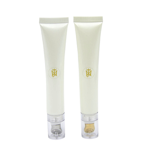 OEM رائجة البيع 25 مللي D19 PE لينة أنبوب سبائك الزنك تدليك قضيب لأحمر الشفاه واقية من الشمس المطهر كريم عين التعبئة والتغليف