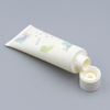 أنبوب بلاستيكي ناعم مخصص لغسل الوجه وتغليف كريم اليد مع غطاء علوي ملتوي تصميم مخصص
