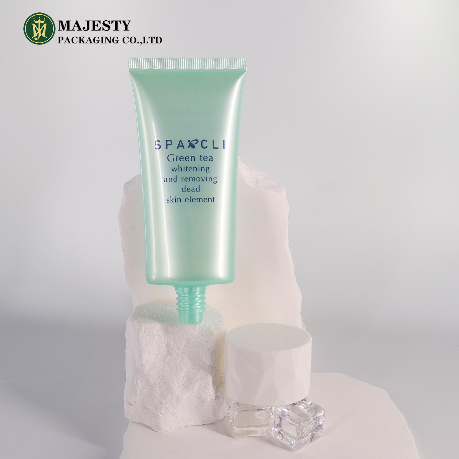 أنبوب أنبوب ناعم منظف الوجه منظف الوجه البلاستيكي