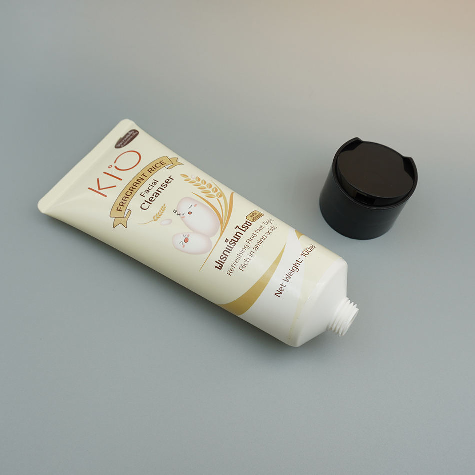 البلاستيك مستحضرات التجميل العناية بالجسم أنبوب فارغ التعبئة والتغليف 60 مللي 100 مللي 150 مللي أنبوب مرطب للجسم كريم اليد القرص غطاء علوي تغليف مستحضرات التجميل