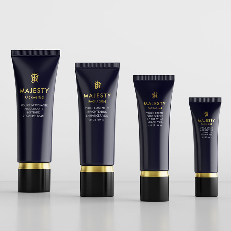 OEM 30ml-60ml فاخر من البلاستيك الناعم الفارغ كريم العين أنبوب الأساس السائل والتعبئة والتغليف واقية من الشمس أنبوب مستحضرات التجميل