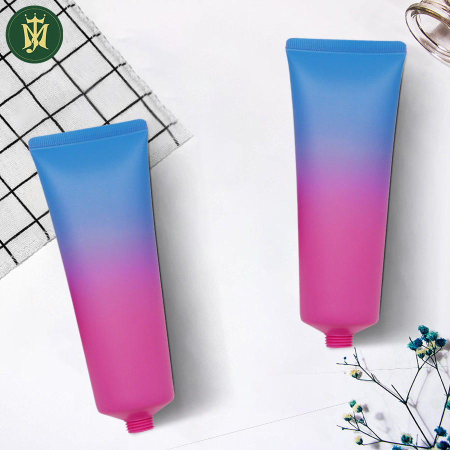 أنابيب بلاستيكية فارغة 80 مل - 120 مل مخصصة لكريم اليد التجميلي وتغليف تنظيف الوجه