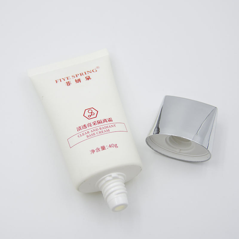 OEM 30ML-100ML خرطوم بلاستيكي بيضاوي لتغليف العناية بالوجه لأقنعة كريم الوجه الواقي من الشمس BB منظف الوجه وكريم العين