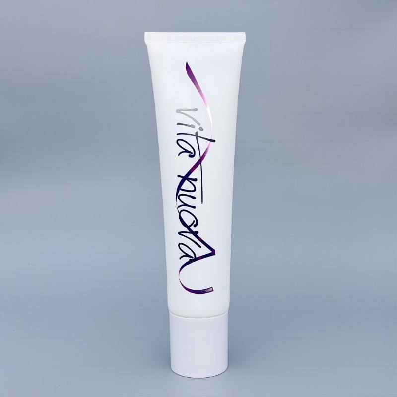 100 جرام قابل للتخصيص من البولي ايثيلين كريم اليد ومنظف للوجه التعبئة والتغليف لينة البلاستيك أنبوبة ضغط غسل الوجه أنبوب واقية من الشمس أنبوب غطاء برغي