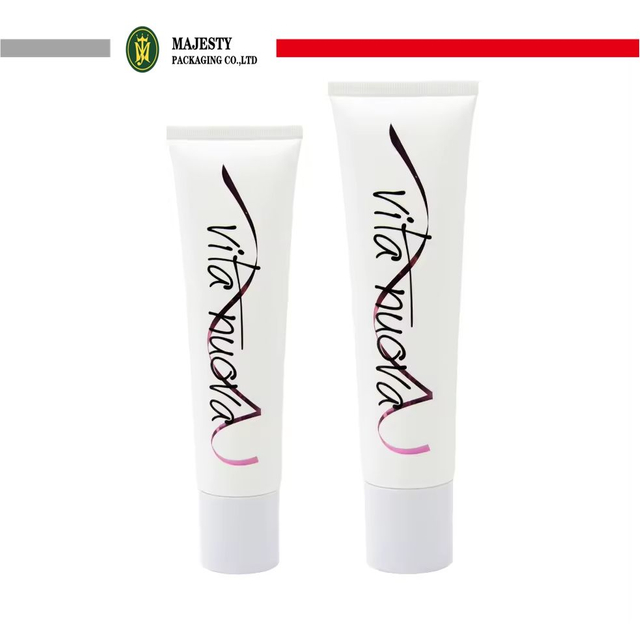 100 جرام قابل للتخصيص من البولي ايثيلين كريم اليد ومنظف للوجه التعبئة والتغليف لينة البلاستيك أنبوبة ضغط غسل الوجه أنبوب واقية من الشمس أنبوب غطاء برغي