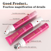 مخصصة 15 مل من أنبوب كريم العين الكهربائي الفارغ مع APPLITATOR PINK COSMETIC TUBER