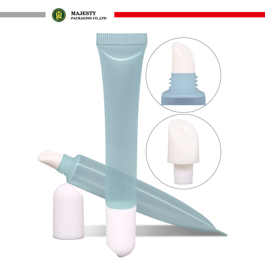 البلاستيك PE أنبوب فارغ التعبئة والتغليف العناية بالبشرة أنبوب مستحضرات التجميل أحمر الشفاه أنبوب بلسم الشفاه 10 مللي 20 مللي 30 مللي أنبوب بلاستيكي أنبوب PE/ABL/PBL