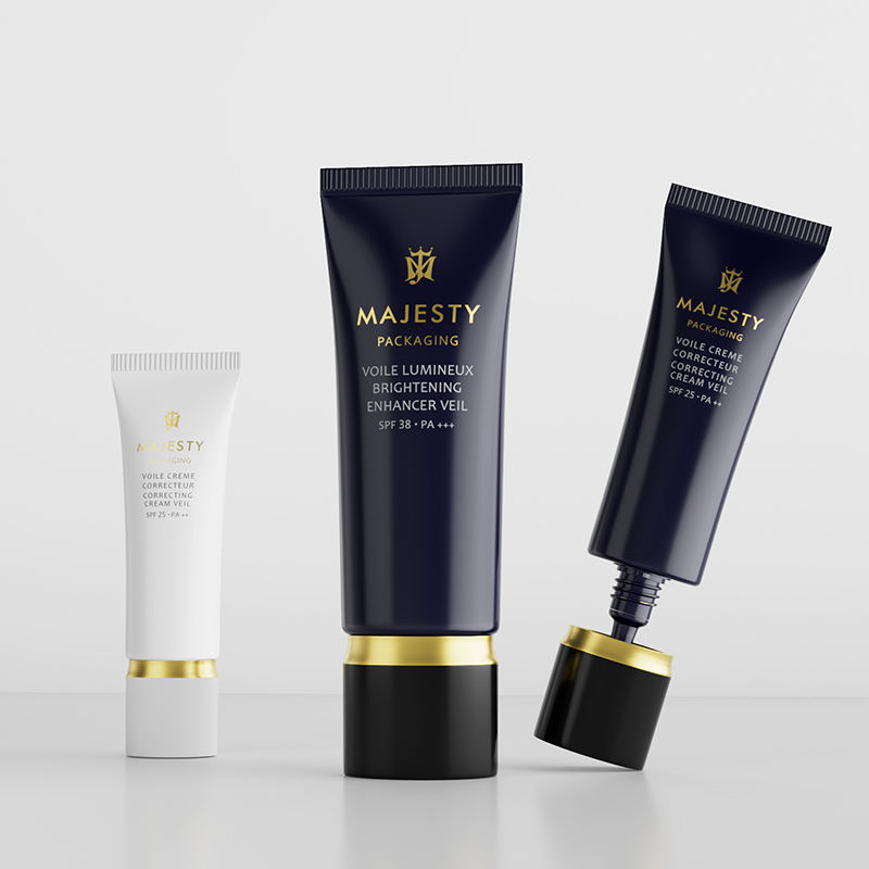 OEM 30ml-60ml فاخر من البلاستيك الناعم الفارغ كريم العين أنبوب الأساس السائل والتعبئة والتغليف واقية من الشمس أنبوب مستحضرات التجميل