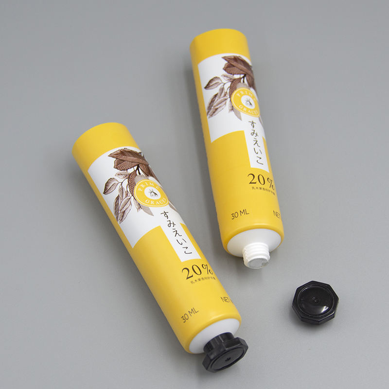 أنابيب رقائق الألومنيوم 20 جرام - 100 جرام مخصصة لتغليف مستحضرات التجميل الناعمة لكريم اليد لمنظف الوجه الواقي من الشمس