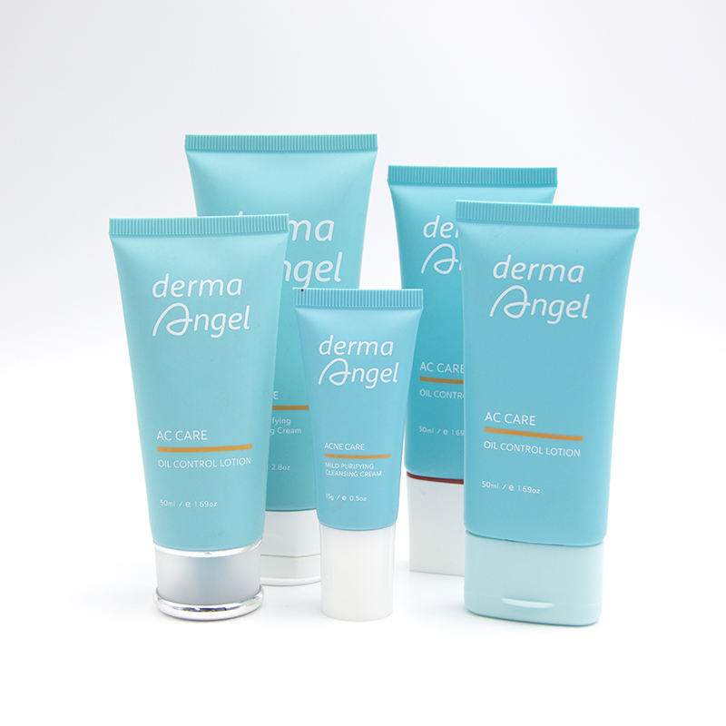 أنبوب ضغط بلاستيكي ناعم مخصص لمستحضرات التجميل لتصميم علوي من طراز Cream Cream Cream