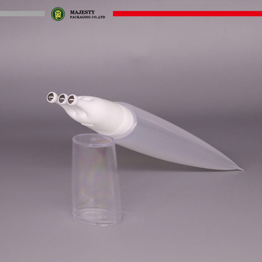 OEM 3 أنبوب تدليك الكرة غير القابل للصدأ أنبوب تعبئة مستحضرات التجميل للعناية الشخصية بفروة الرأس