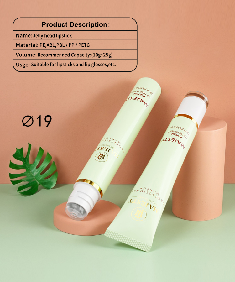 الأنابيب الاكريليك الشفة أنابيب لمعان 