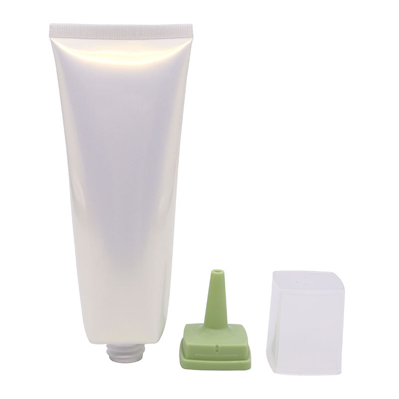 أنابيب الضغط البلاستيكية ذات الفوهة الطويلة OEM لأنابيب تغليف الشامبو وجل الشعر والأنابيب البلاستيكية