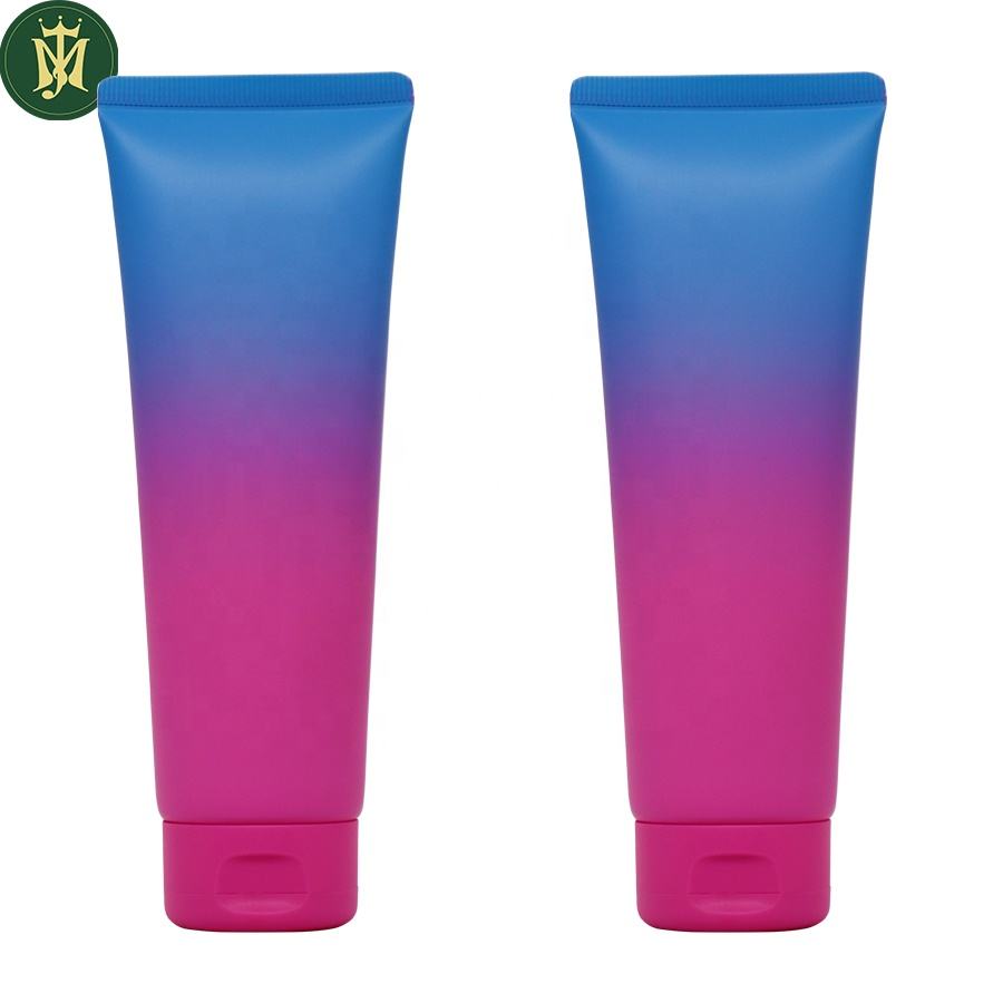 أنابيب بلاستيكية مخصصة 80ml-1220ml تعبئة أنبوب فارغ لتطهير الكريمة اليدوية التجميلية