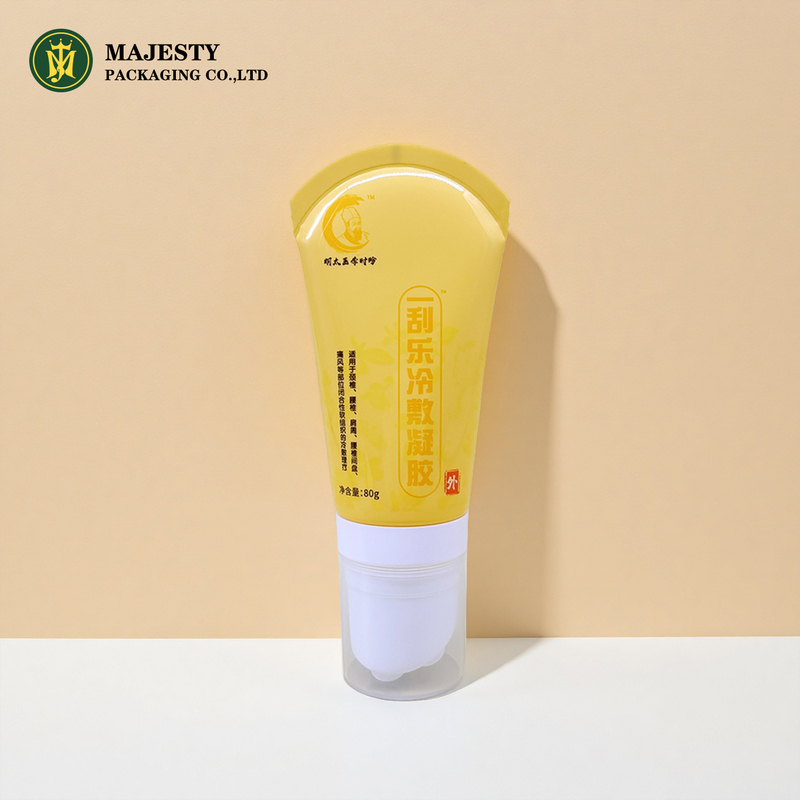 قضيب مستحضرات التجميل البلاستيكية من السيليكون المخصص أنبوب طباعة ختم الساخن