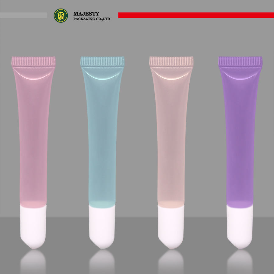 البلاستيك PE أنبوب فارغ التعبئة والتغليف العناية بالبشرة أنبوب مستحضرات التجميل أحمر الشفاه أنبوب بلسم الشفاه 10 مللي 20 مللي 30 مللي أنبوب بلاستيكي أنبوب PE/ABL/PBL