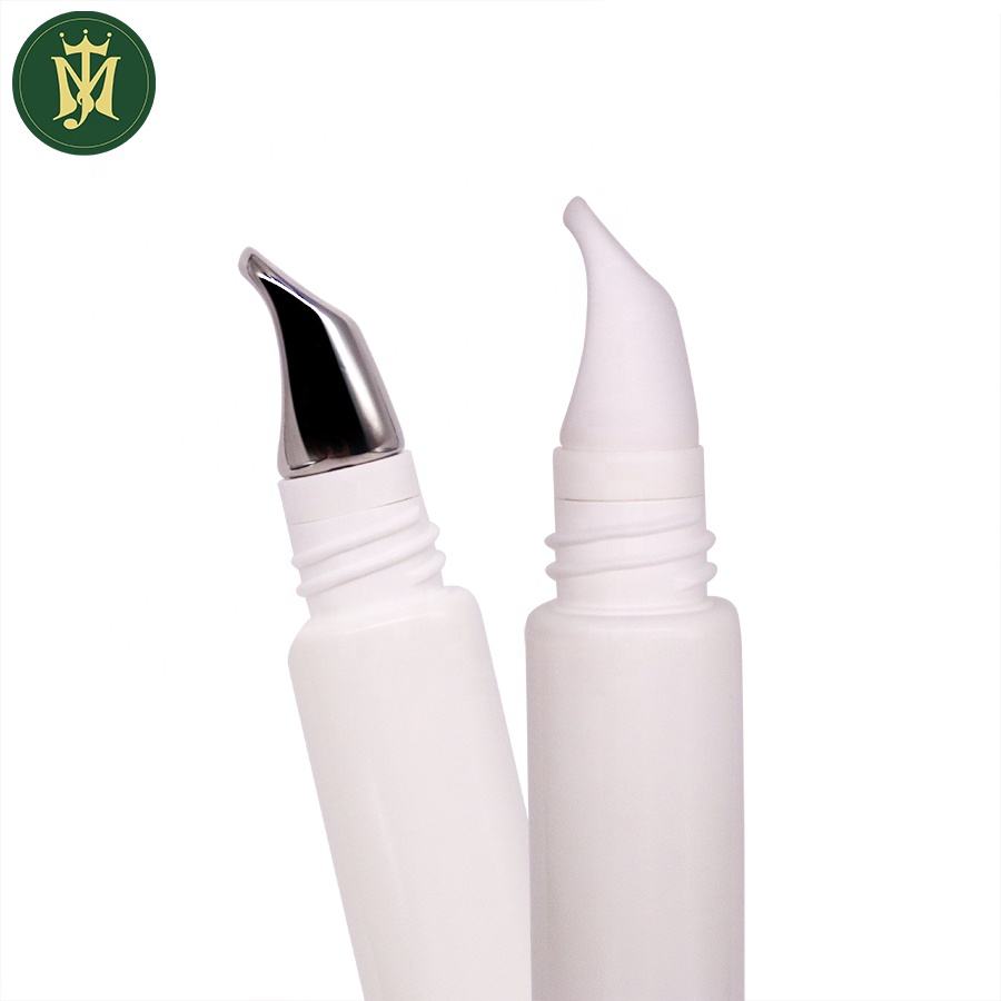 التعبئة والتغليف البلاستيكية أنبوب مستحضرات التجميل Eyecream Lipbalm أنبوب صغير الحجم مع سبائك الزنك أو التعبئة والتغليف أنبوب قضيب مائل السيراميك