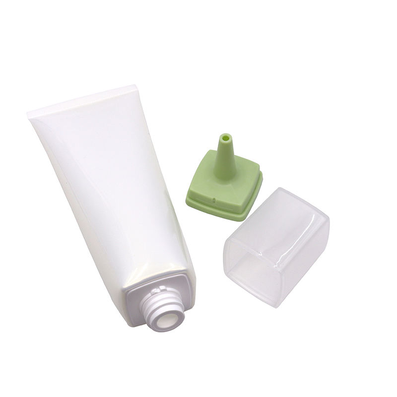 أنابيب الضغط البلاستيكية ذات الفوهة الطويلة OEM لأنابيب تغليف الشامبو وجل الشعر والأنابيب البلاستيكية